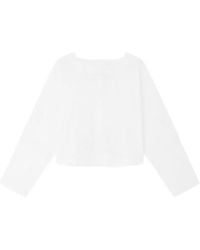 Soeur - Floral-Broderie Cotton Blouse - Lyst