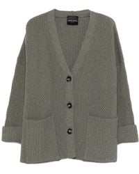 Roberto Collina - Buttoned Ribbed-Knit Cardigan - Lyst