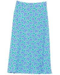Diane von Furstenberg - Florencia Midi Skirt - Lyst
