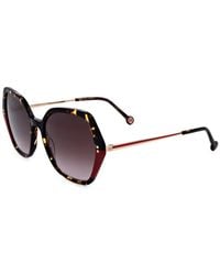 Carolina Herrera - Lunettes De Soleil À Monture Géométrique - Lyst