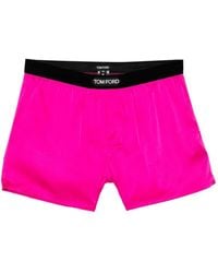 Tom Ford - Logo-Patch Boxer Shorts - Lyst