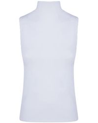 Twinset - Knitted Top With Crochet Details - Lyst