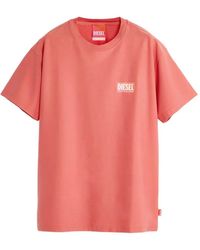 DIESEL - X Tinder Logo-Print Short-Sleeve T-Shirt - Lyst