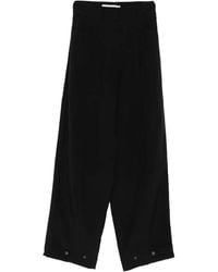Rohe - Button-Cuffed Trousers - Lyst