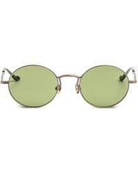 Matsuda - Round-Frame Side-Shield Sunglasses - Lyst