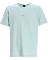 BOSS - Tokks Logo-print Cotton T-shirt - Lyst