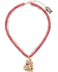 Oceanus - Collier Sweetheart À Perles - Lyst