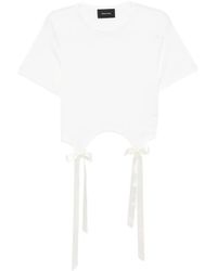 Simone Rocha - リヨセル Tシャツ - Lyst