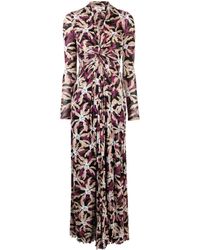 Diane von Furstenberg - Kleid mit Print - Lyst