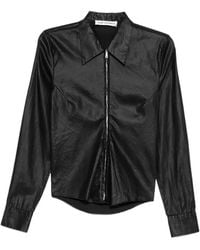 Our Legacy - Coated Slim-Fit Shirt - Lyst