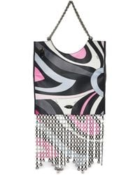 Emilio Pucci - Sac Porté Épaule À Imprimé Marmo - Lyst