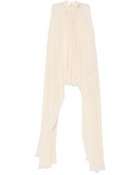 ‎Taller Marmo - Gathered Halterneck Mini Dress - Lyst