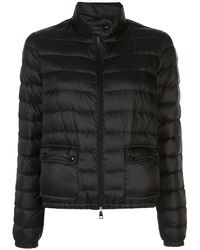 Moncler Fitted Padded Jacket - Black
