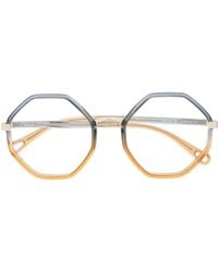 Chloé - Round-Frame Glasses - Lyst