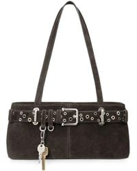 OSOI - Mini Brocle Eyelet-Embellished Buckled Shoulder Bag - Lyst