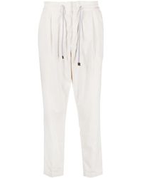 Brunello Cucinelli - Corduroy Cotton Trousers - Lyst
