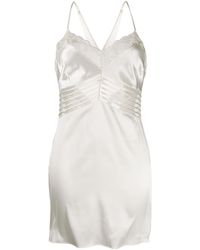 Calvin Klein Nachthemd mit Spitze - Mehrfarbig