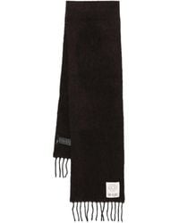 Maje - Bufanda de alpaca con flecos - Lyst