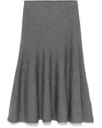 KHAITE - Mayu Midi-Rok - Lyst