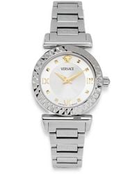 Versace - Textured-Bezel 27Mm Watch - Lyst