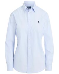 Polo Ralph Lauren - Logo-Embroidered Button-Down Shirt - Lyst