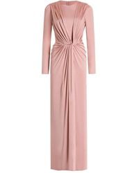 Dolce & Gabbana - Knot Long-Sleeve Dress - Lyst
