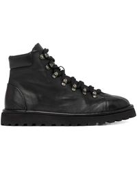 Marsèll - Lace-Up Leather Boots - Lyst