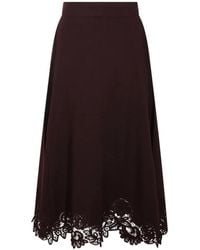 Zimmermann - Midi-Rok Met Kant - Lyst