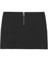 Off-White c/o Virgil Abloh - Wo Gab Zip-Up Mini Skirt - Lyst