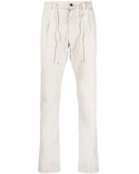 Moorer - Anton-We Drawstring Tapered Trousers - Lyst