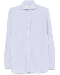 Luigi Borrelli Napoli - Chemise À Carreaux - Lyst