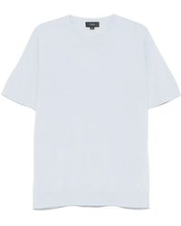 Vince - T-Shirt En Maille Fine - Lyst