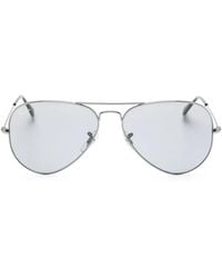 Ray-Ban - Aviator Sunglasses - Lyst