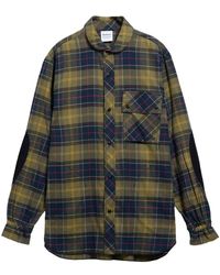 Barbour - Tartan Elbow-Patch Shirt - Lyst