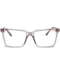 Miu Miu - Square-Frame Glasses - Lyst