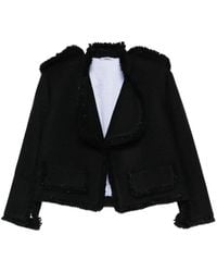 Parlor - Veste À Bords Francs - Lyst