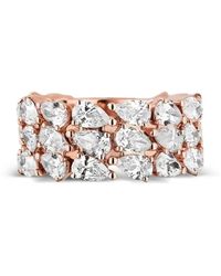 Jewels Aficionado - 18K Rose Diamond Ring - Lyst