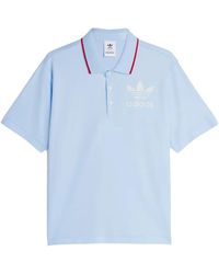 adidas - X Wales Bonner Short-Sleeve Polo Shirt - Lyst