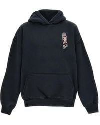 Rhude - Logo-Print Cotton Hoodie - Lyst