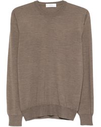 Mauro Ottaviani - Crew-Neck Wool Sweater - Lyst