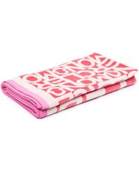 Moncler - Logo-Print Cotton Towel - Lyst