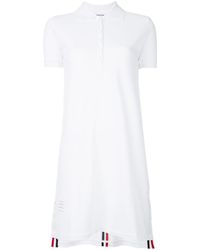 Thom Browne - Robe-polo à rayures tricolores - Lyst