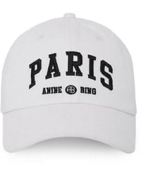Anine Bing - Jeremy Baseballkappe Mit Logo-Stickerei - Lyst