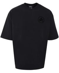 DSquared² - Logo-Appliqué T-Shirt - Lyst