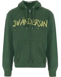 JW Anderson - Hoodie Zippé À Logo - Lyst