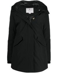 Woolrich Manteau matelassé à capuche - Noir
