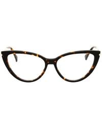 Max Mara Eyewear - Lunettes De Vue À Monture Papillon - Lyst