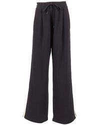 Weekend by Maxmara - Perdoni Drawstring Stripe Trousers - Lyst