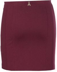 Patrizia Pepe - Logo-Embellished Mini Skirt - Lyst