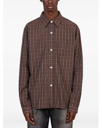 Another Aspect - 4.0 Check-Pattern Shirt - Lyst